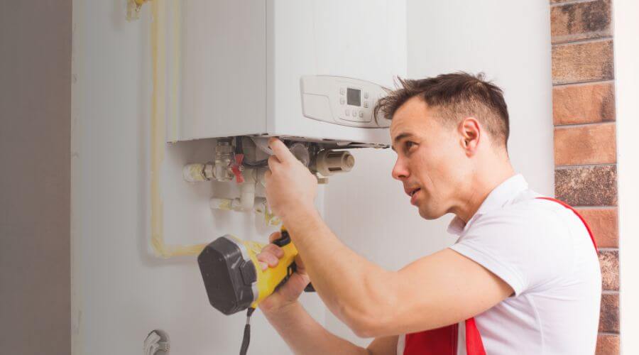 Professional water heater repair in Latimer, IA